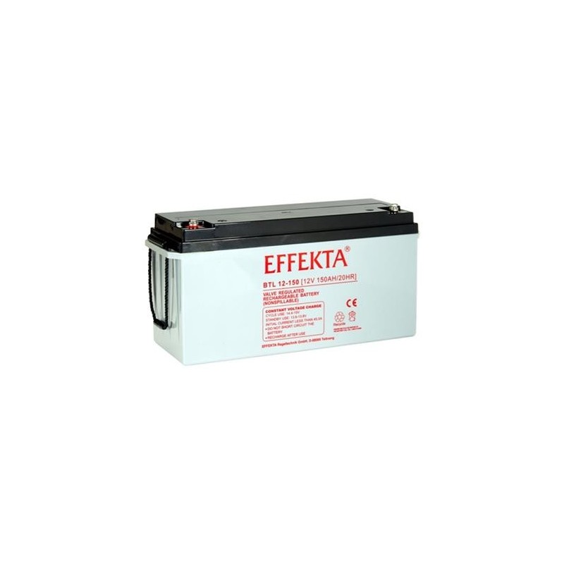 Batterie AGM 150Ah 12V Effekta BTL 12-150