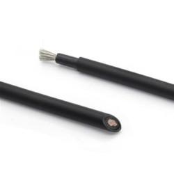 Câble solaire 1x4mm2 Noir