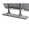 Fixation au sol 2 panneaux solaire UNIFIX 1200 EGR dalle beton
