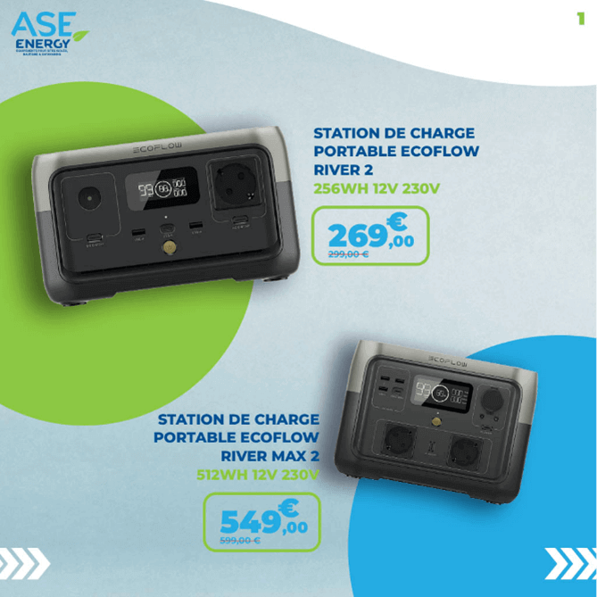 Les stations de charge disponibles sur ASE Energy