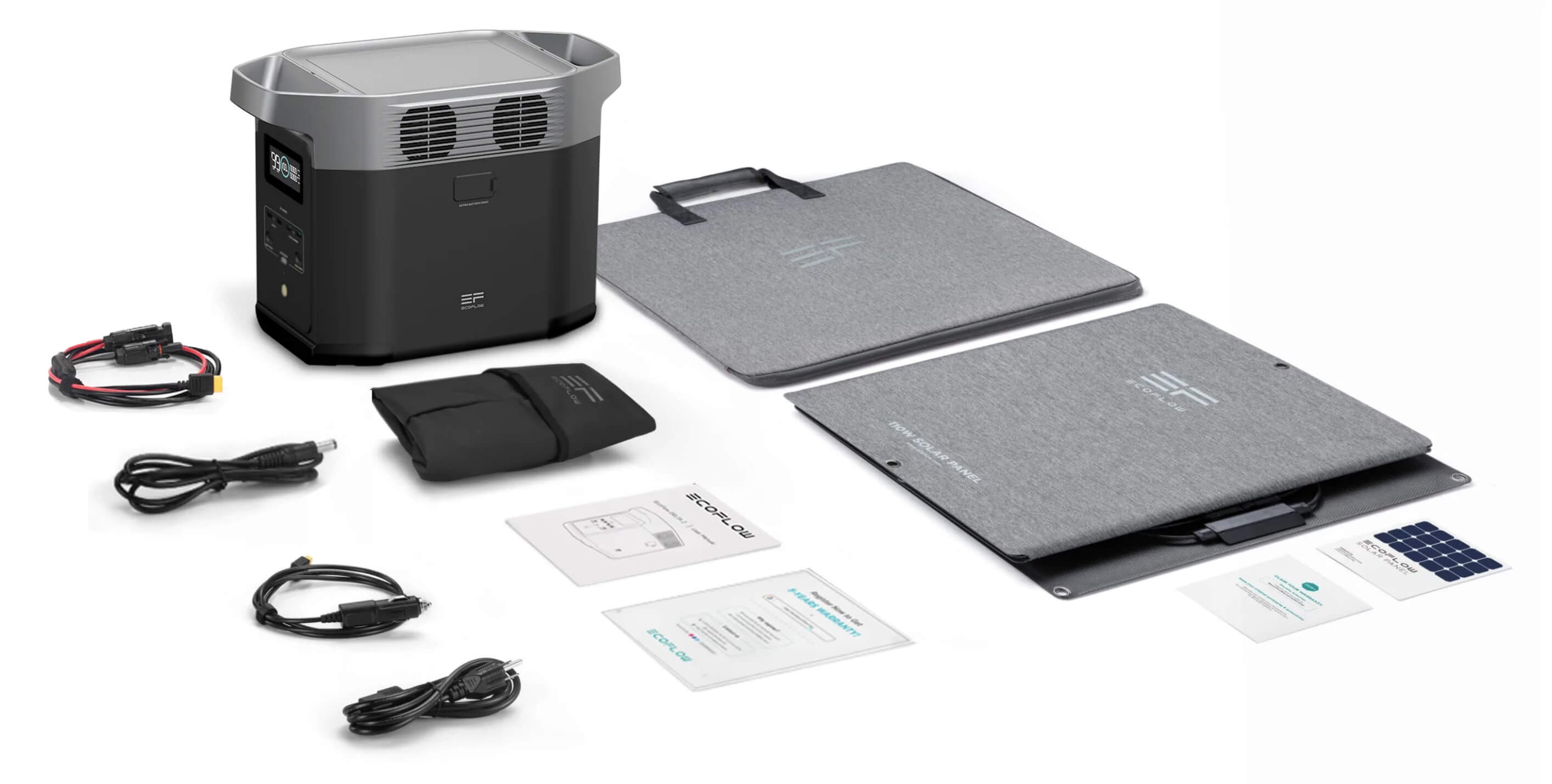 Kit solaire pliable ecoflow delta