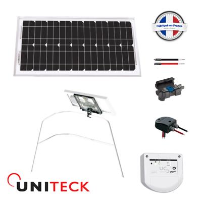 Kit panneau solaire 150W 12V Batterie 150Ah AGM Régulateur de