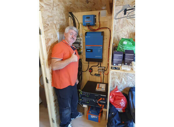 Installation electrique panneaux solaires serge