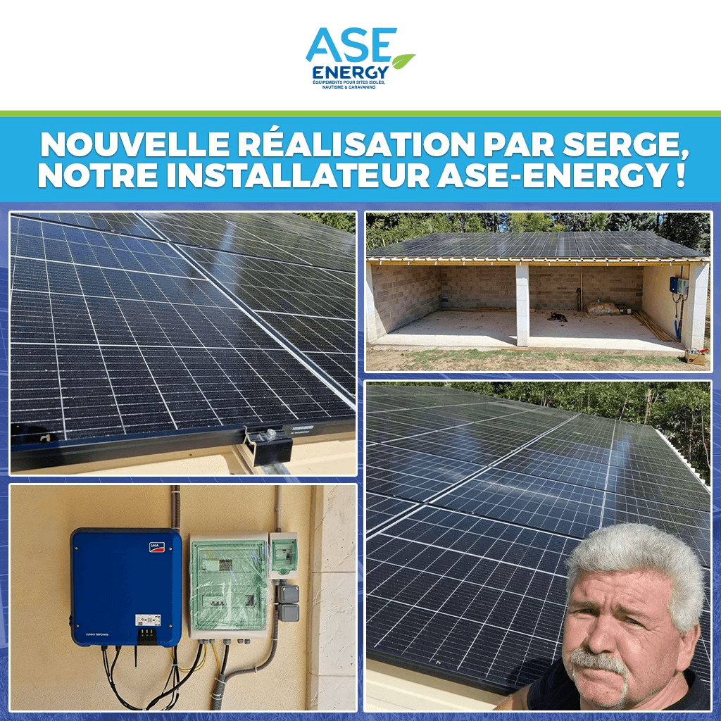 Installation panneaux solaires