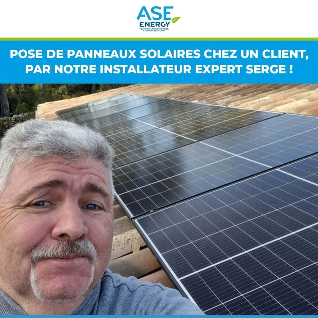 installation panneau solaire pour electricite verte