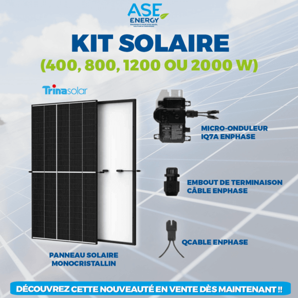 Kit solaire et accessoires