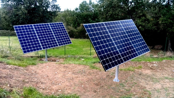 panneau solaire tracker
