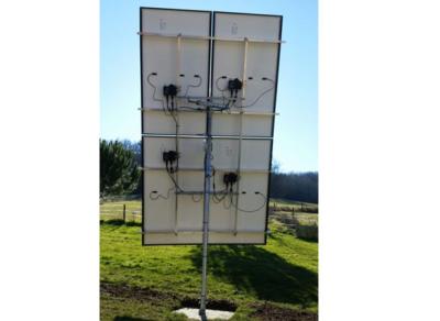 Panneau solaire vue dos