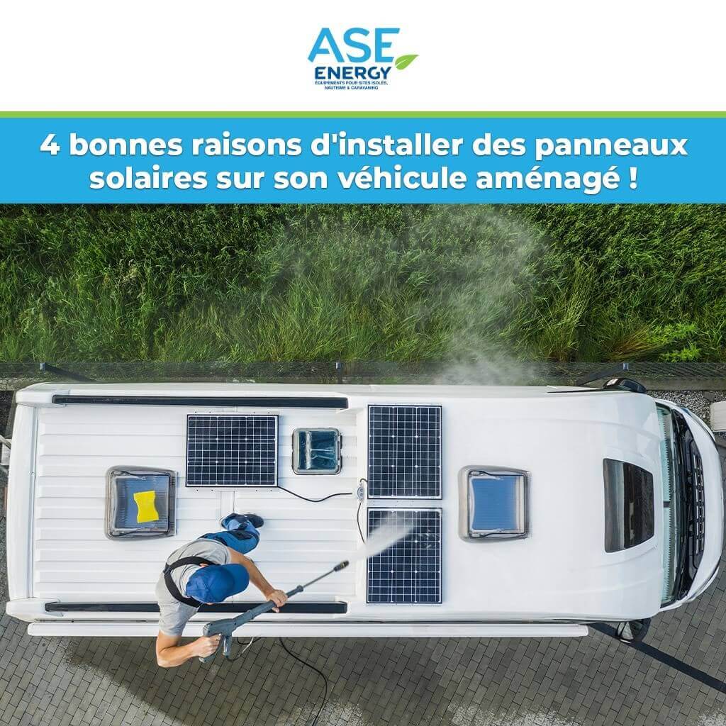 panneaux solaire camping car