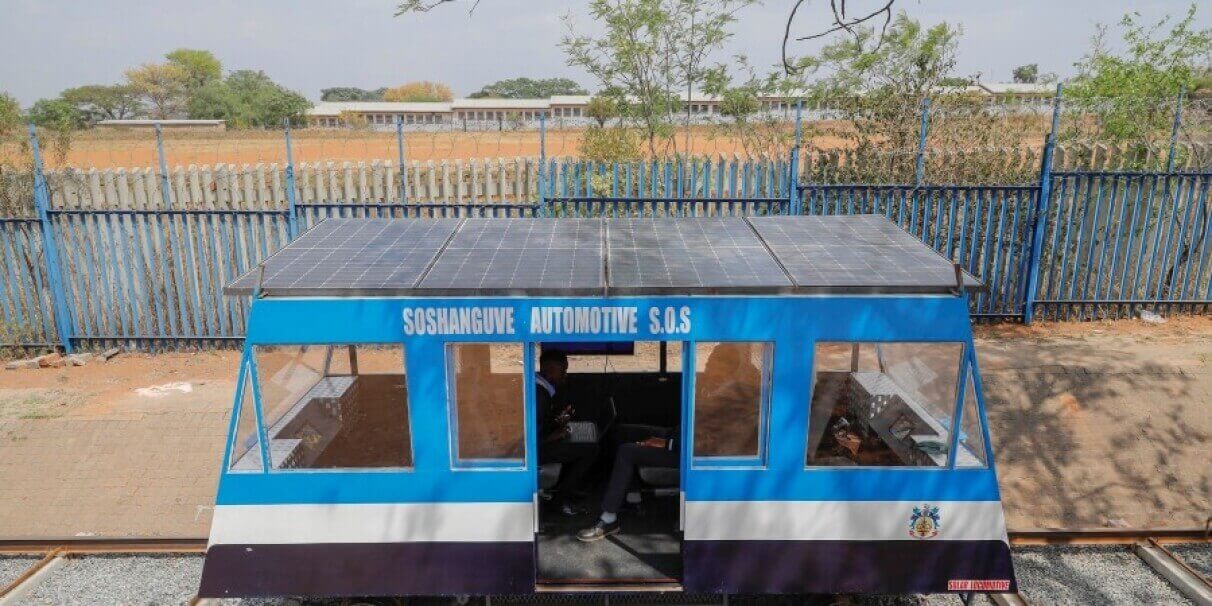 Découvrez la première locomotive solaire en Afrique du Sud