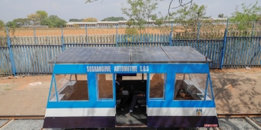 Découvrez la première locomotive solaire en Afrique du Sud